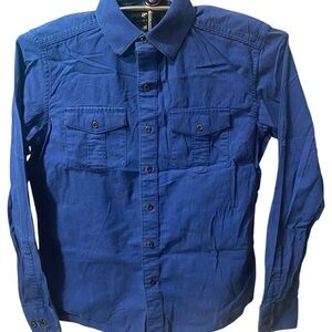 Rock & Republic Men's Deep Blue Casual Shirt